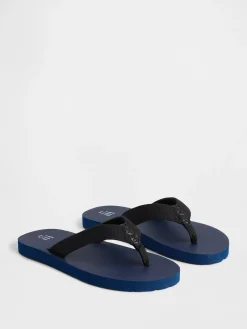 Kids Canvas Flip Flops