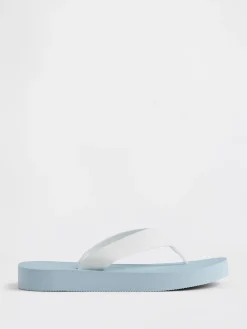 Kids Canvas Flip Flops