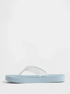 Kids Canvas Flip Flops