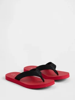 Kids Canvas Flip Flops