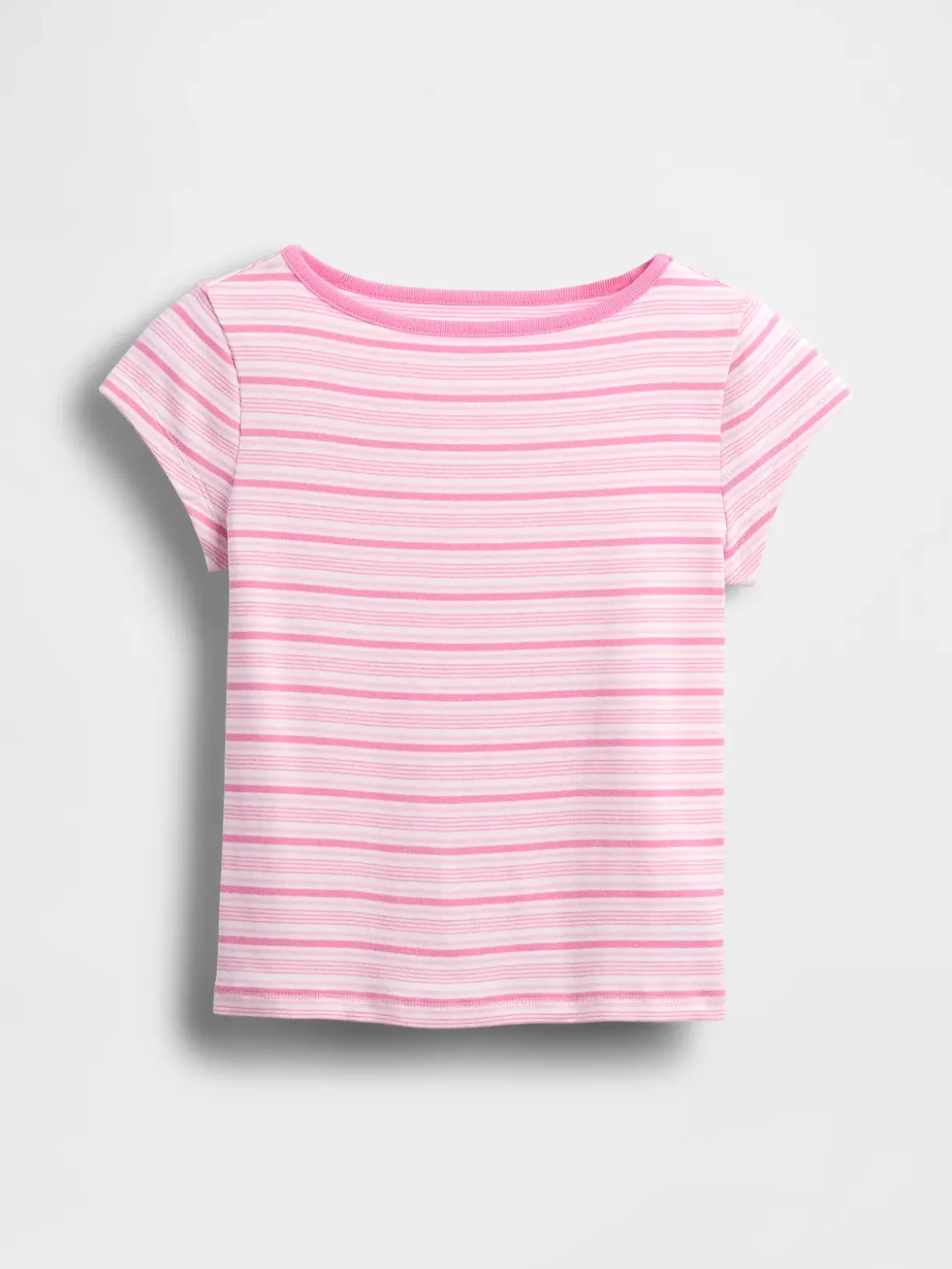 Kids Cap-Sleeve Fitted T-Shirt