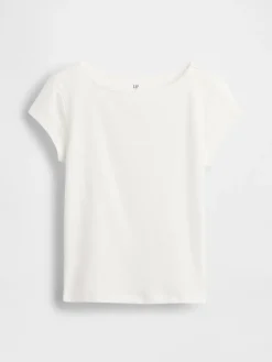 Kids Cap-Sleeve Fitted T-Shirt