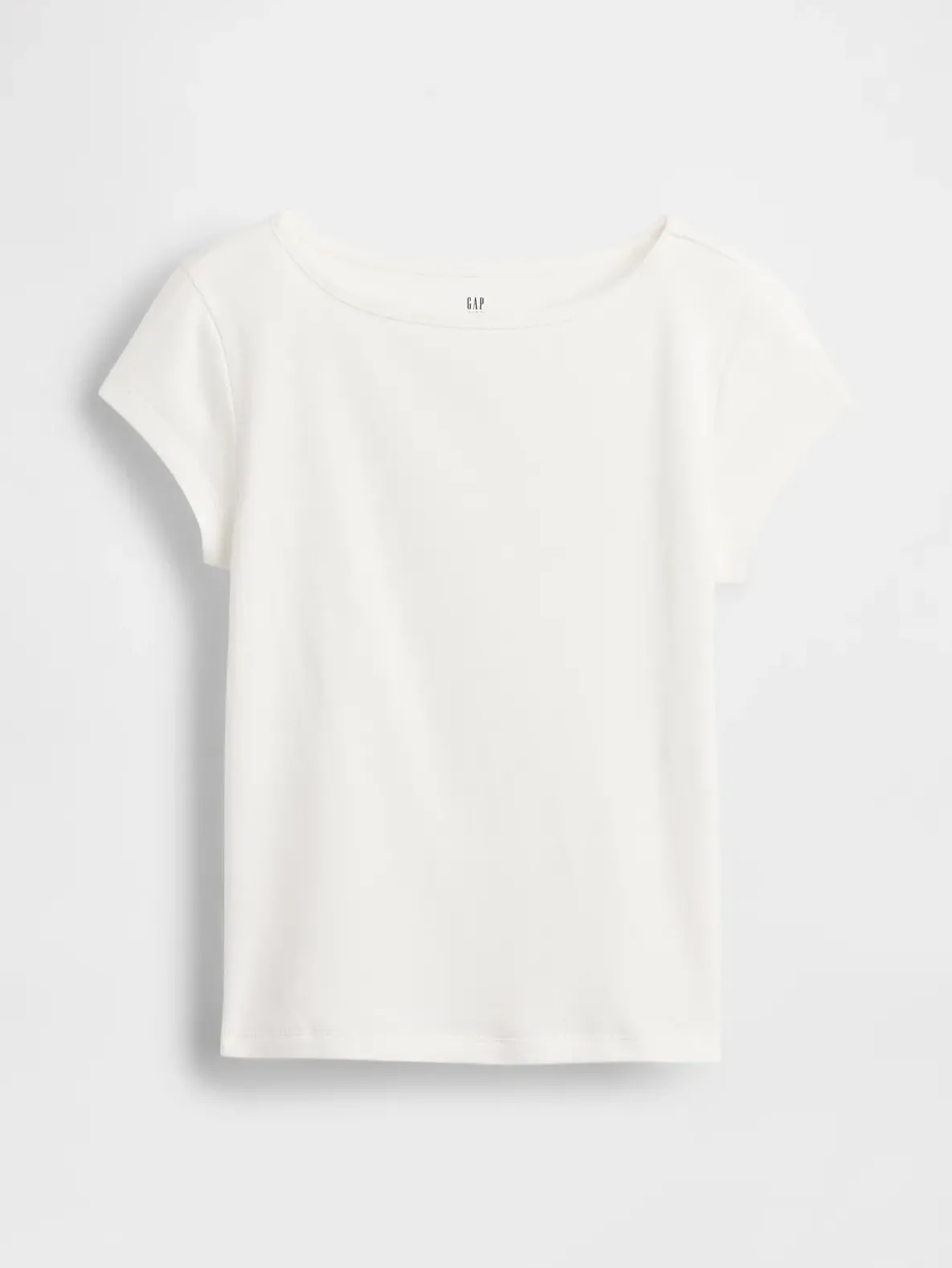 Kids Cap-Sleeve Fitted T-Shirt