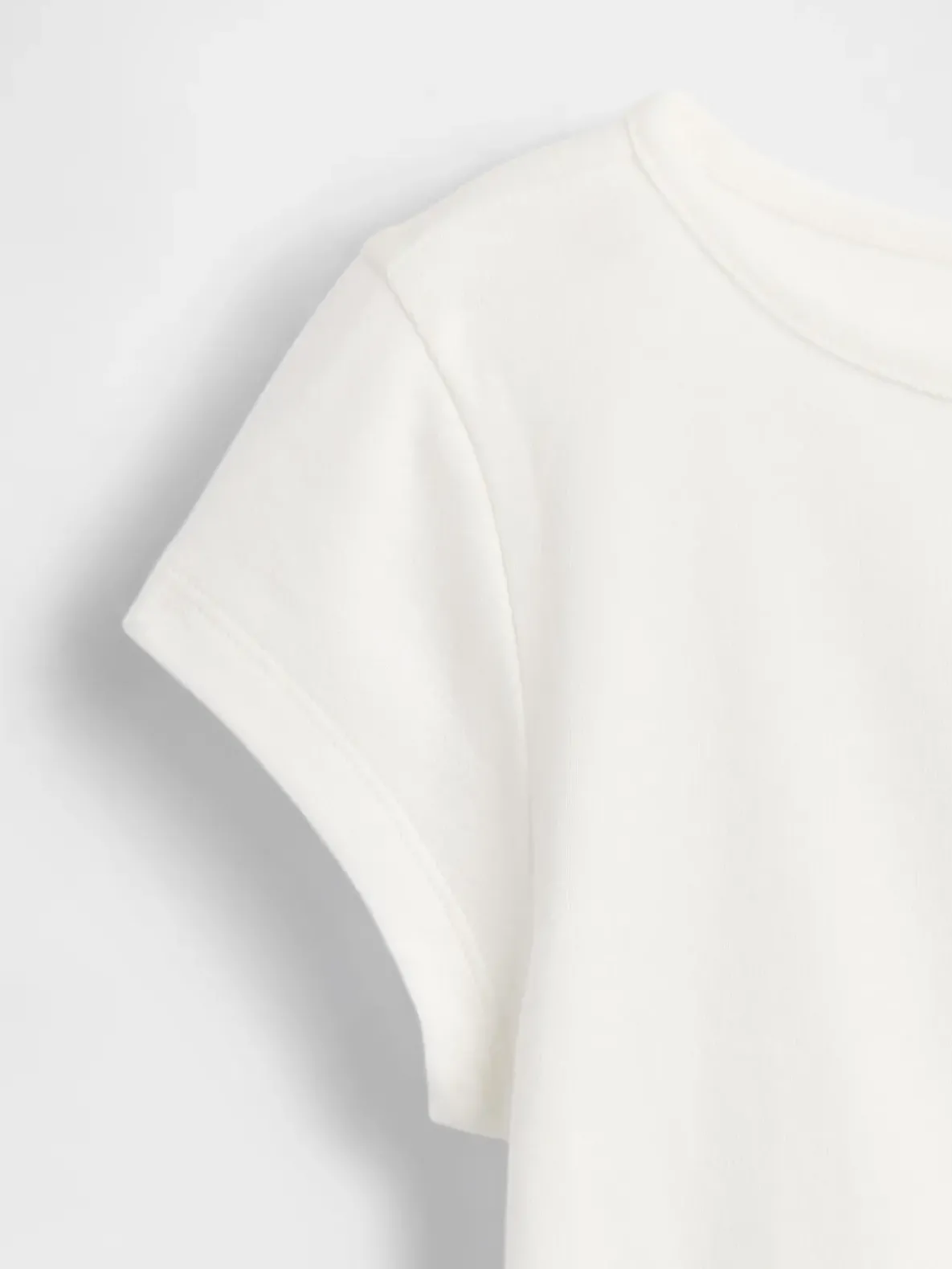 Kids Cap-Sleeve Fitted T-Shirt