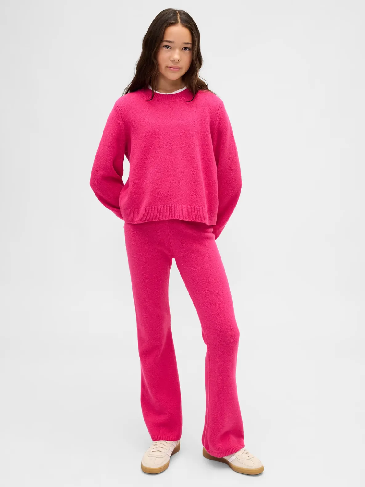 Kids CashSoft Flare Sweater Pants