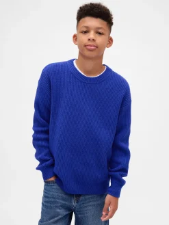 Kids CashSoft Relaxed Crewneck Sweater