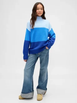 Kids CashSoft Stripe Tunic Sweater