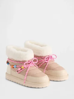 Kids Charm Puffer Boots
