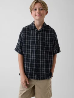 Kids Cotton Gauze Shirt