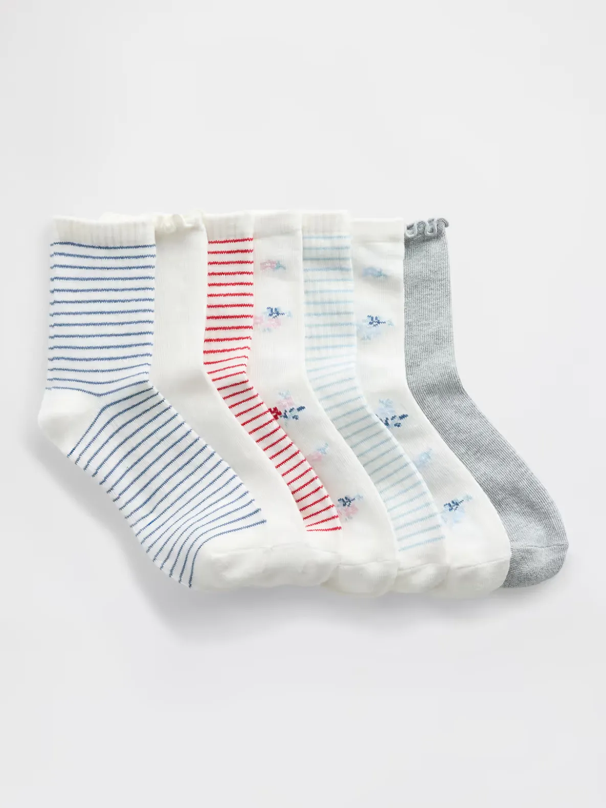 Kids Crew Socks (7-Pack)