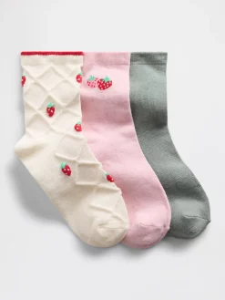 Kids Crew Socks (3-Pack)