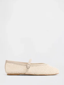 Kids Crochet Mary Jane Flats