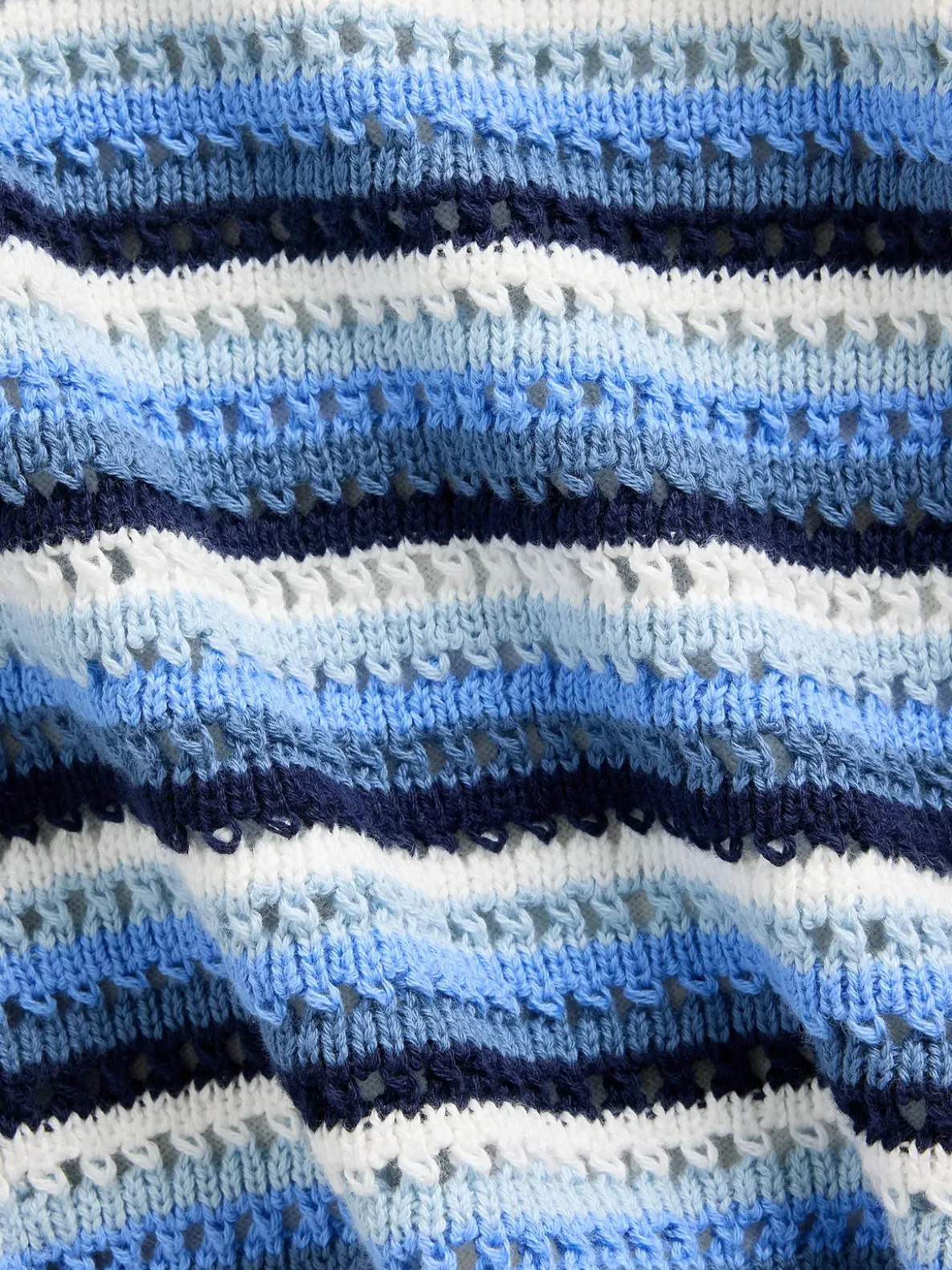 Kids Crochet Stripe Tank Top