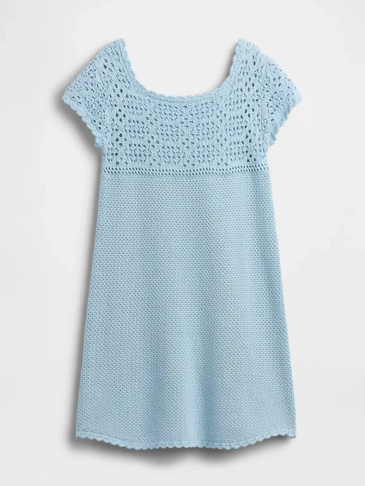 Kids Crochet Sweater Dress