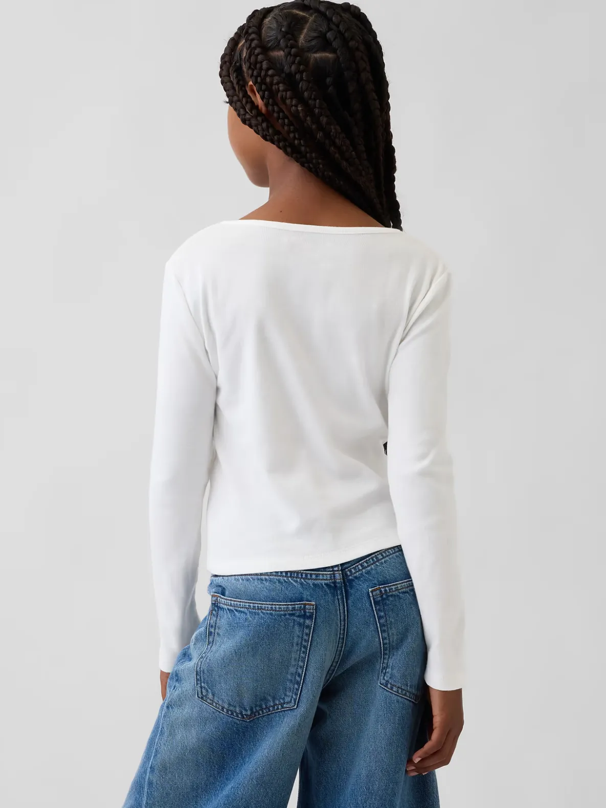 Kids Cross Front Bow T-Shirt