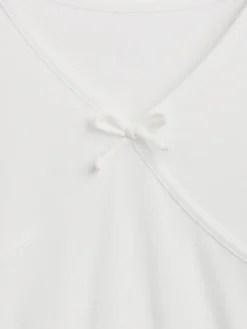 Kids Cross Front Bow T-Shirt