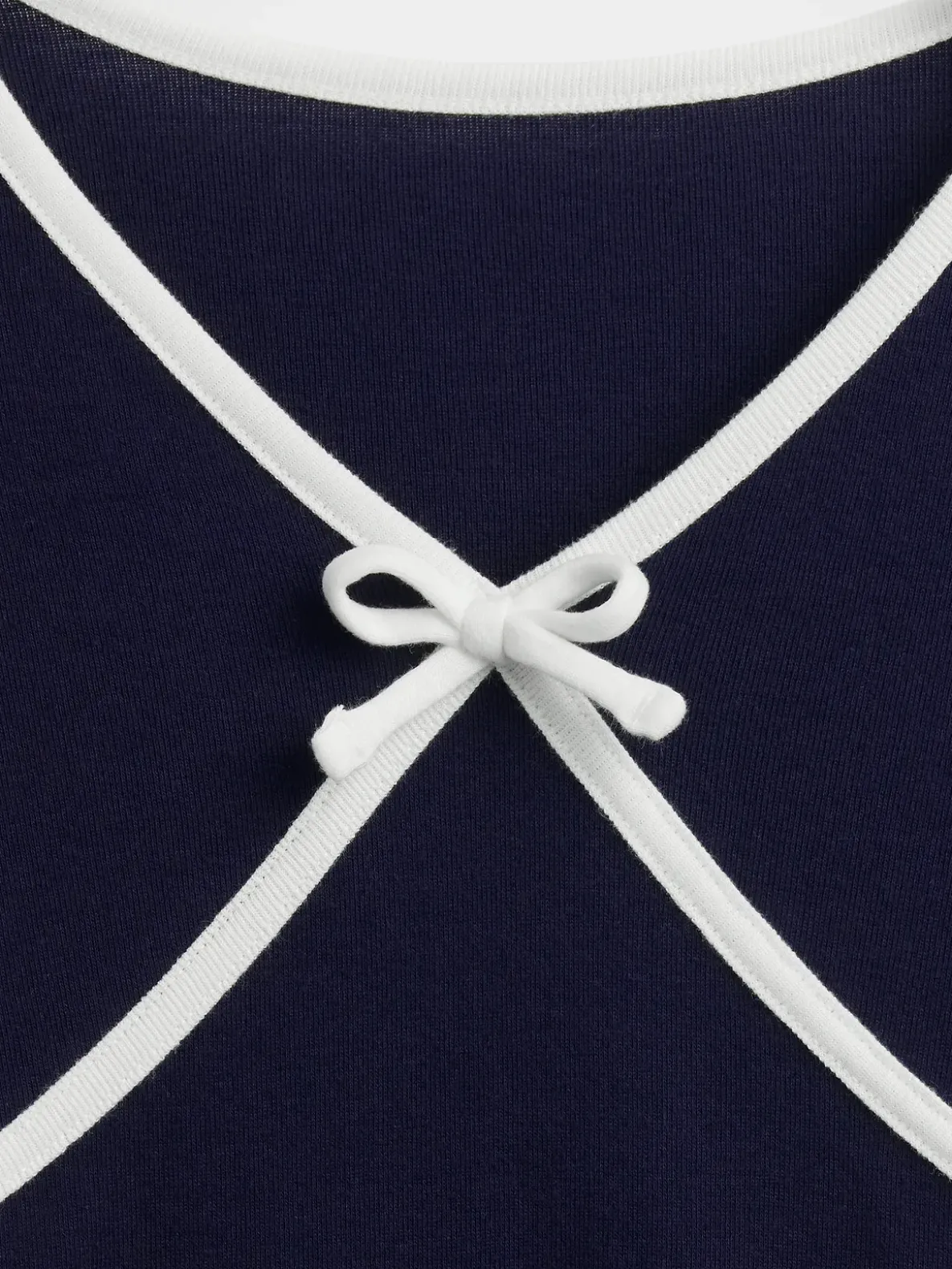 Kids Cross Front Bow T-Shirt