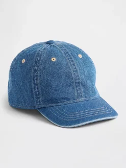 Kids Denim Baseball Hat