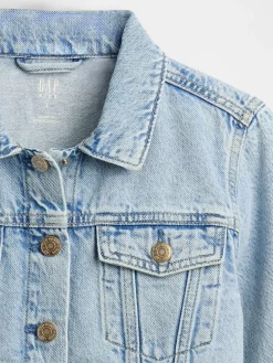 Kids Denim Crop Jacket
