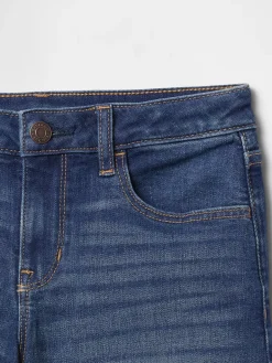 Kids Denim Midi Shorts