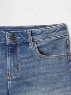 Kids Denim Midi Shorts