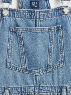 Kids Denim Pinafore Dress
