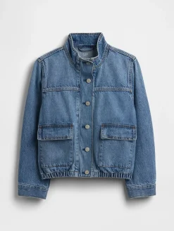 Kids Denim Utility Jacket