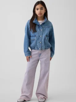 Kids Denim Utility Jacket