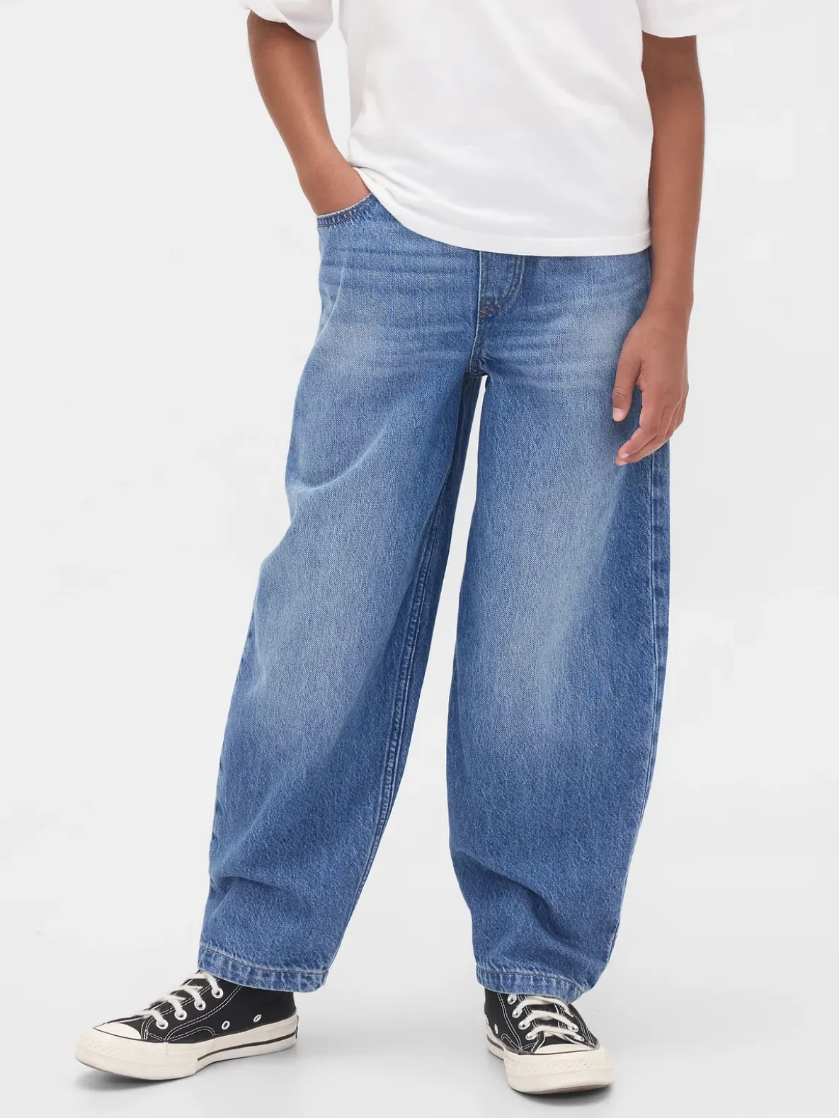 Kids Easy Baggy Taper Jeans