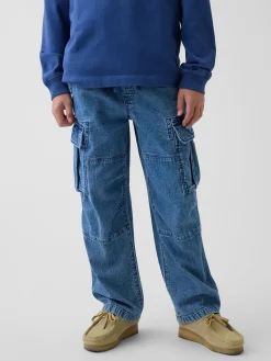 Kids Easy Cargo Jeans