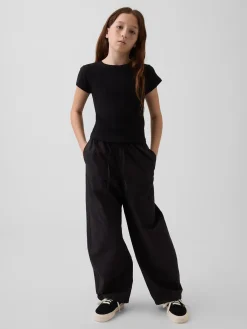 Kids Easy Double-Knee Barrel Pants