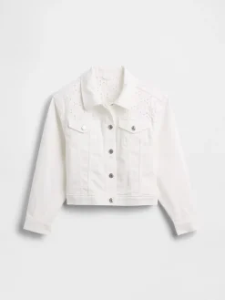 Kids Eyelet Denim Jacket