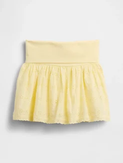 Kids Eyelet Foldover Skort