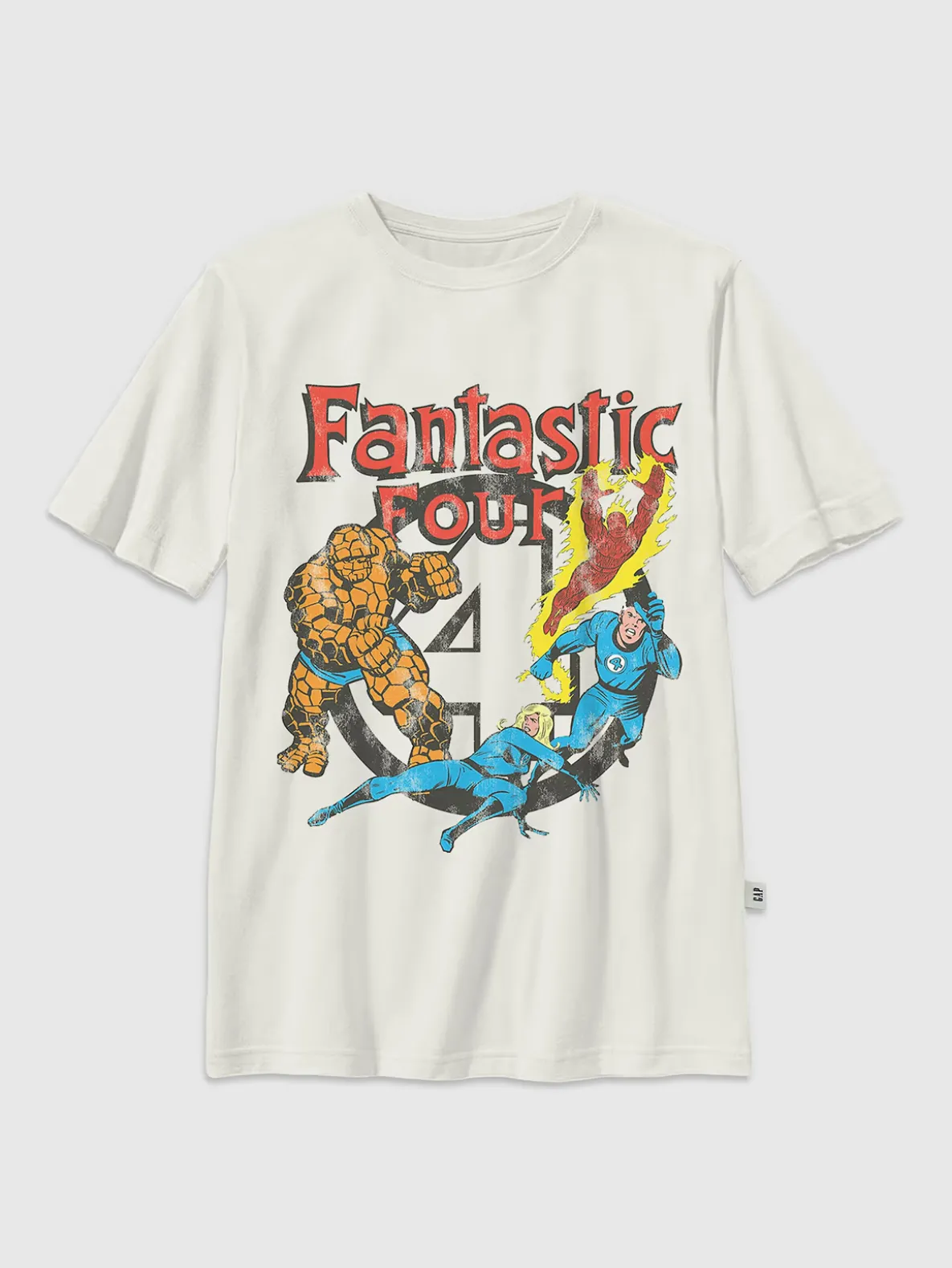 Kids Fantastic Four Vintage Graphic T-Shirt