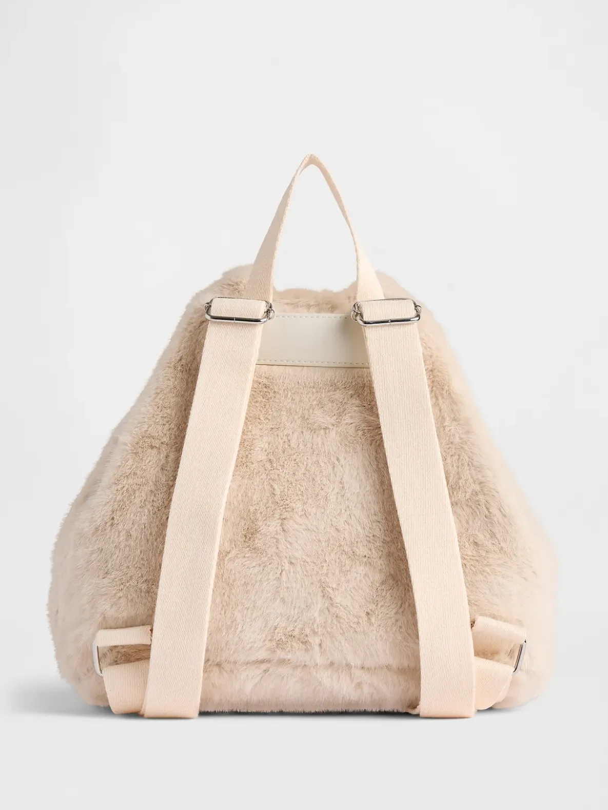 Kids Faux Fur Backpack