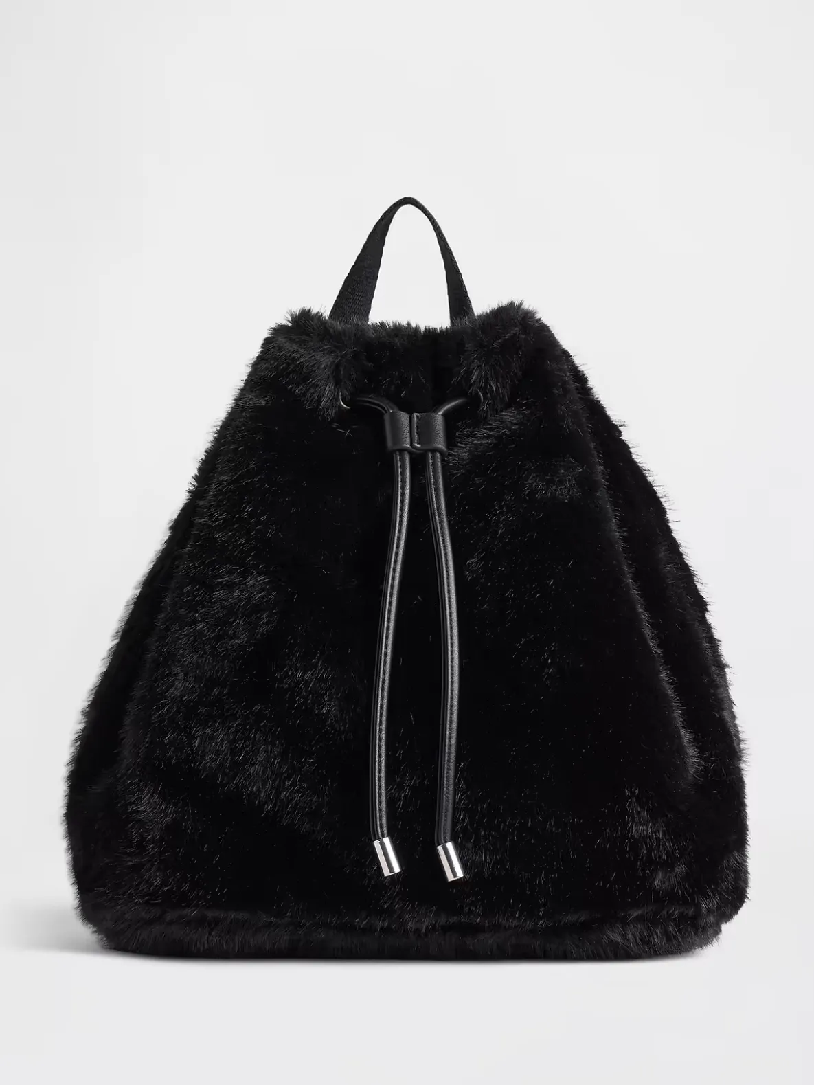 Kids Faux Fur Backpack