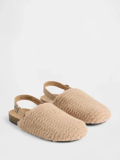 Kids Faux Fur Clogs