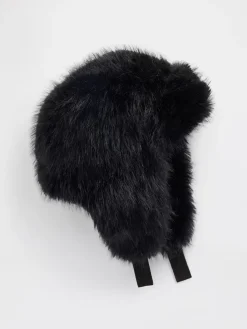 Kids Faux Fur Trapper Hat