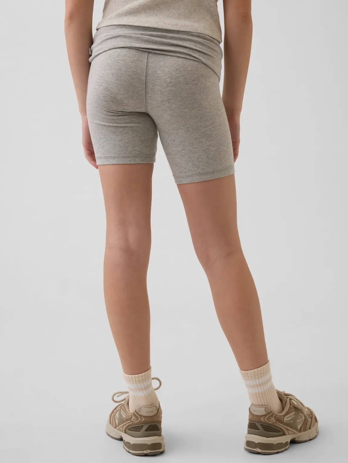 Kids Foldover Bike Shorts