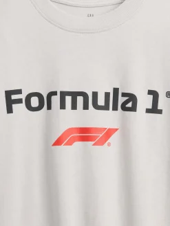 Kids Formula 1 Oversized Graphic T-Shirt