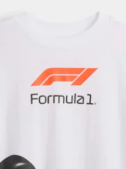 Kids Formula 1 Oversized Graphic T-Shirt