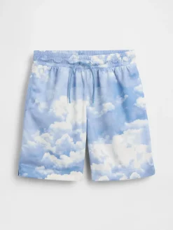 Kids GapFit 6" Recycled Mesh Easy Shorts