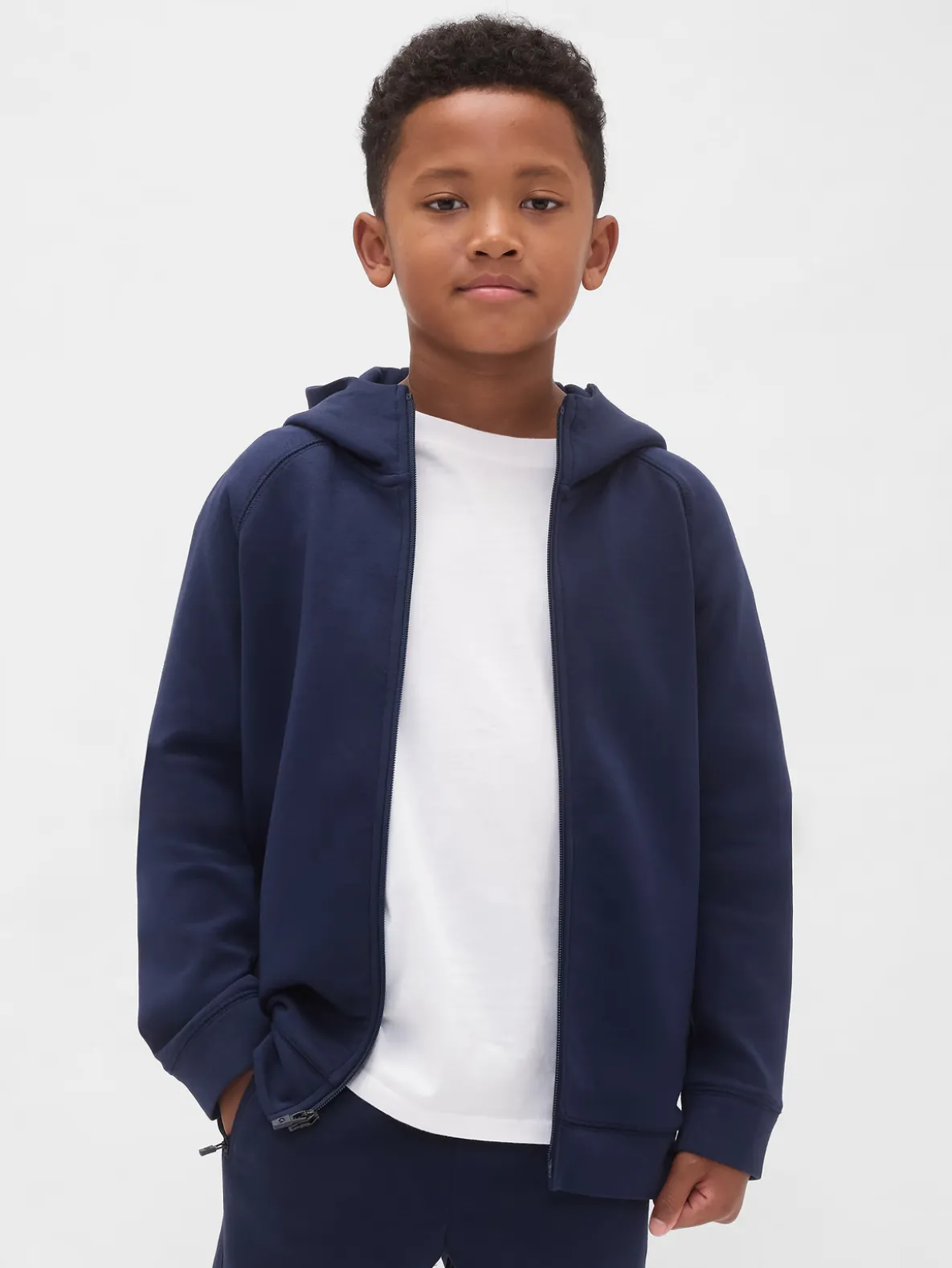 Kids GapFit Tech Quick-Dry Zip Hoodie