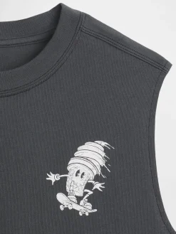 Kids Heavyweight Muscle Tank Top