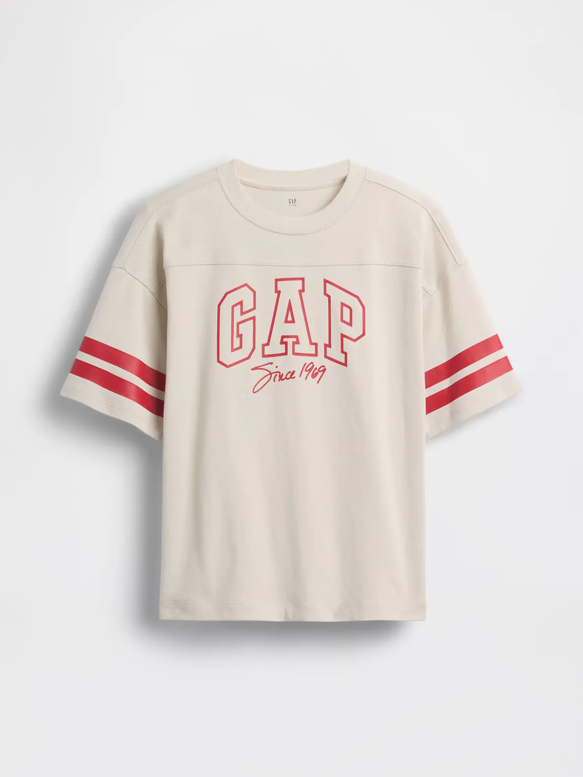 Kids Heavyweight Oversized Logo Seam T-Shirt