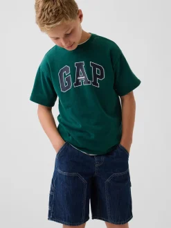 Kids Heavyweight Relaxed Gap Logo T-Shirt