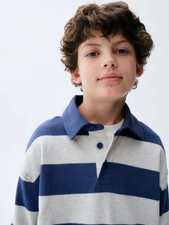 Kids Heavyweight Relaxed Polo Shirt