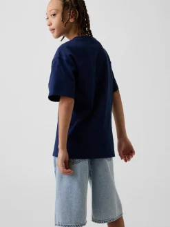 Kids Heavyweight Relaxed Gap Logo T-Shirt