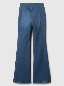 Kids High Rise Crossover Flare Jeans