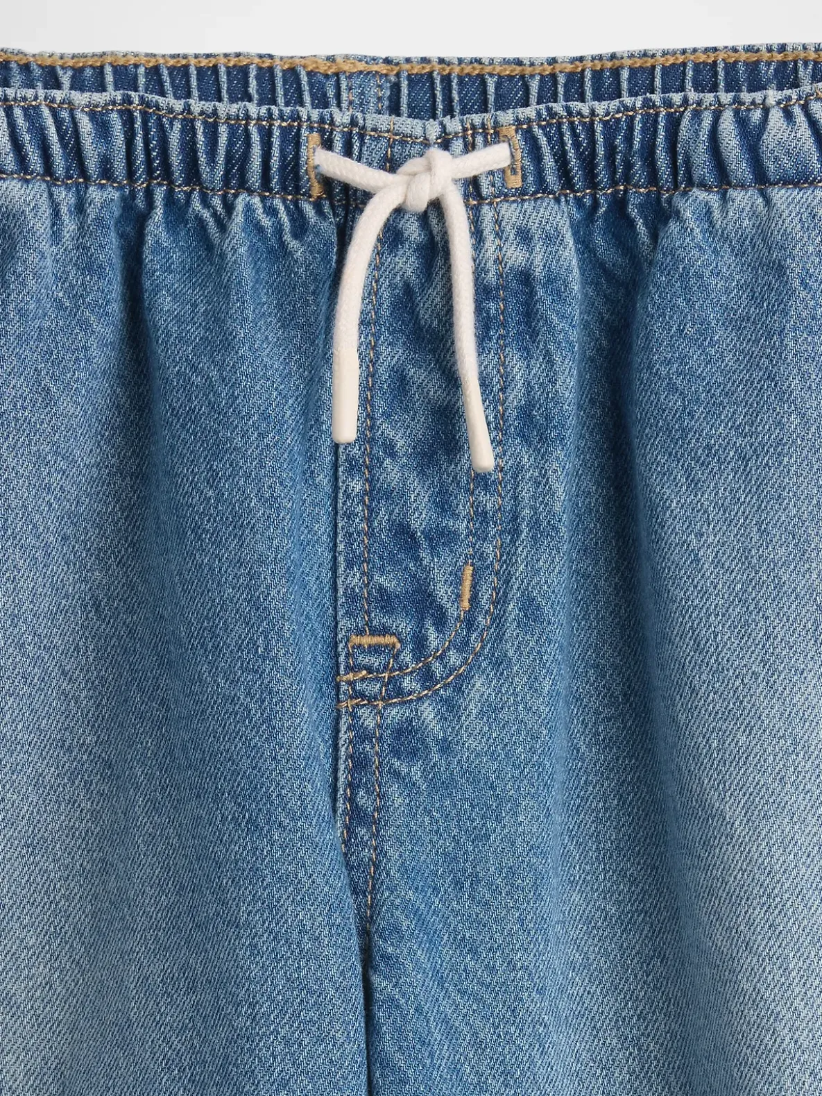 Kids High Rise Easy Barrel Jeans